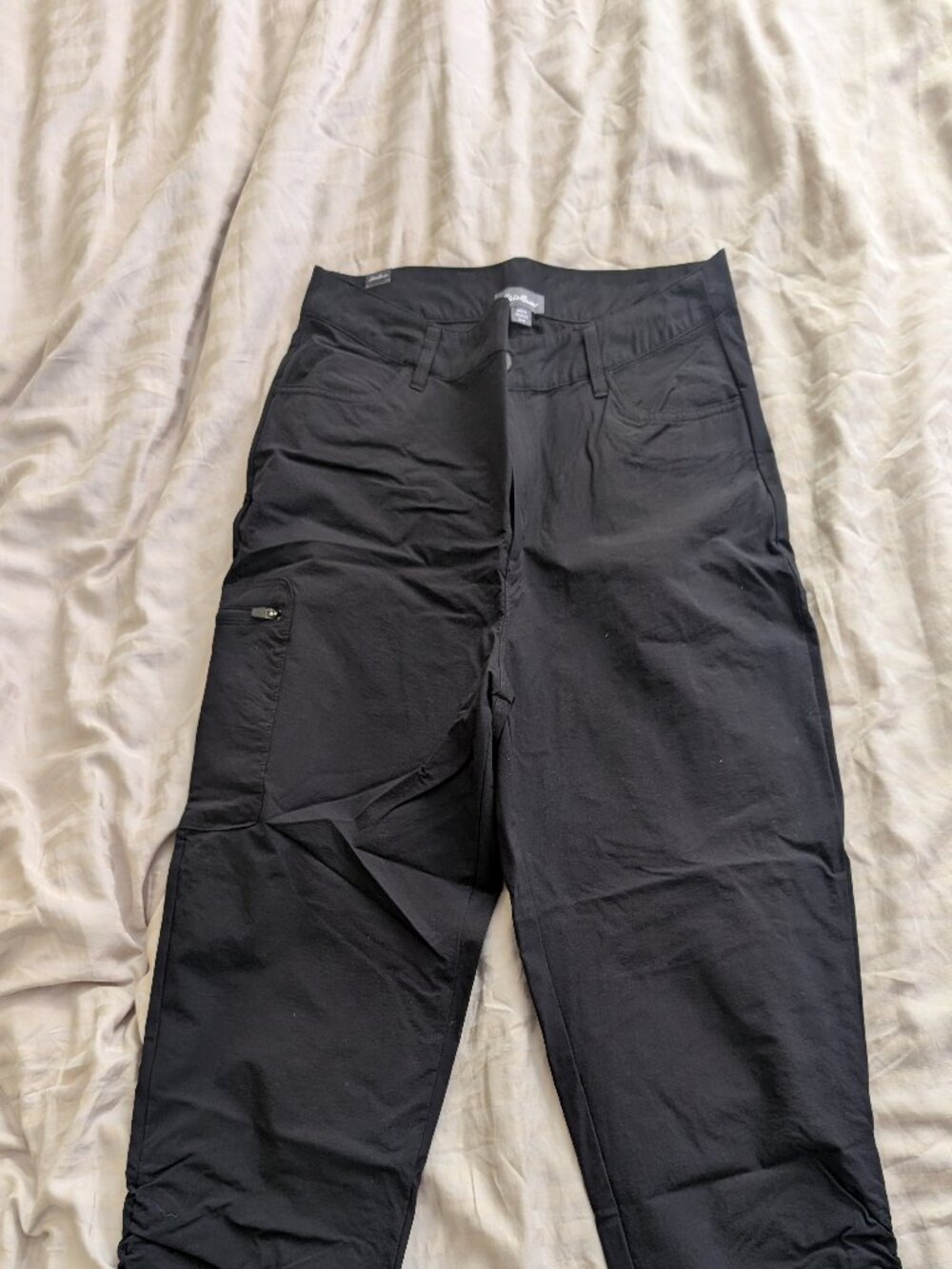 Eddie Bauer Nylon Black Pants